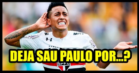 Christian Cueva se va de Sao Paulo, estos cuatro equipos lo quieren