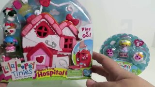 Lalaloopsy Tinies Rosies Pet Hospital 3 Pack Toy Opening Review