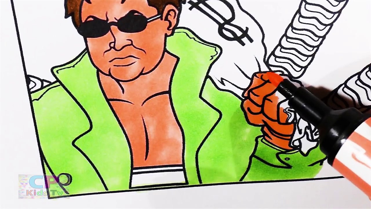 Spiderman & Dr Octopus Coloring Pages , How to Color Spiderman and Dr Octopus for Kids Fun