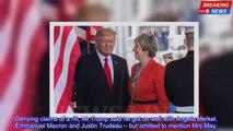 Donald Trump snubs Theresa May for the second time within 48 hours | The G7 Summit