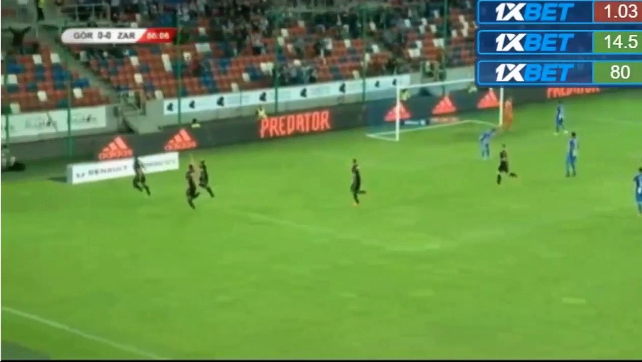 Gornik Zabrze vs FC Zaria 1-0 Igor Angulo Goal 12/07/2018