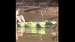 Fight With Alligator Gar Fish From Kayak