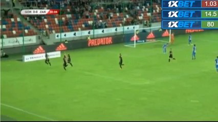 Gornik Zabrze vs FC Zaria 1-0 Igor Angulo Goal 12/07/2018