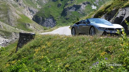 Val d'isere 2018 - Prise en mains de la BMW i8 Roadster