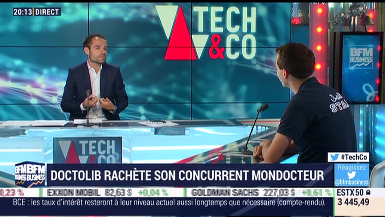 Le Regard sur la Tech: Doctolib rachète son concurrent Mondocteur - 12/07