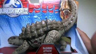 Opening: Jurassic World ANKYLOSAURUS - Bashing Tail Attack! Dinosaur Toy