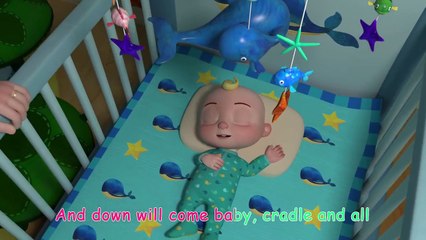 Rock-a-bye Baby | ABCkidTV Nursery Rhymes & Kids Songs