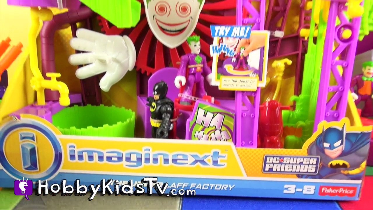 Imaginext Villains Laff Fory! + Surprise Eggs by HobbyKidsTV - video ...