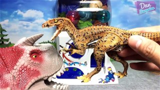 DINOSAUR TRANSFORMING EGGS & DINOSAUR SURPRISE TOYS! Fun Dino & Animal Toys for Kids T-Rex Raptor