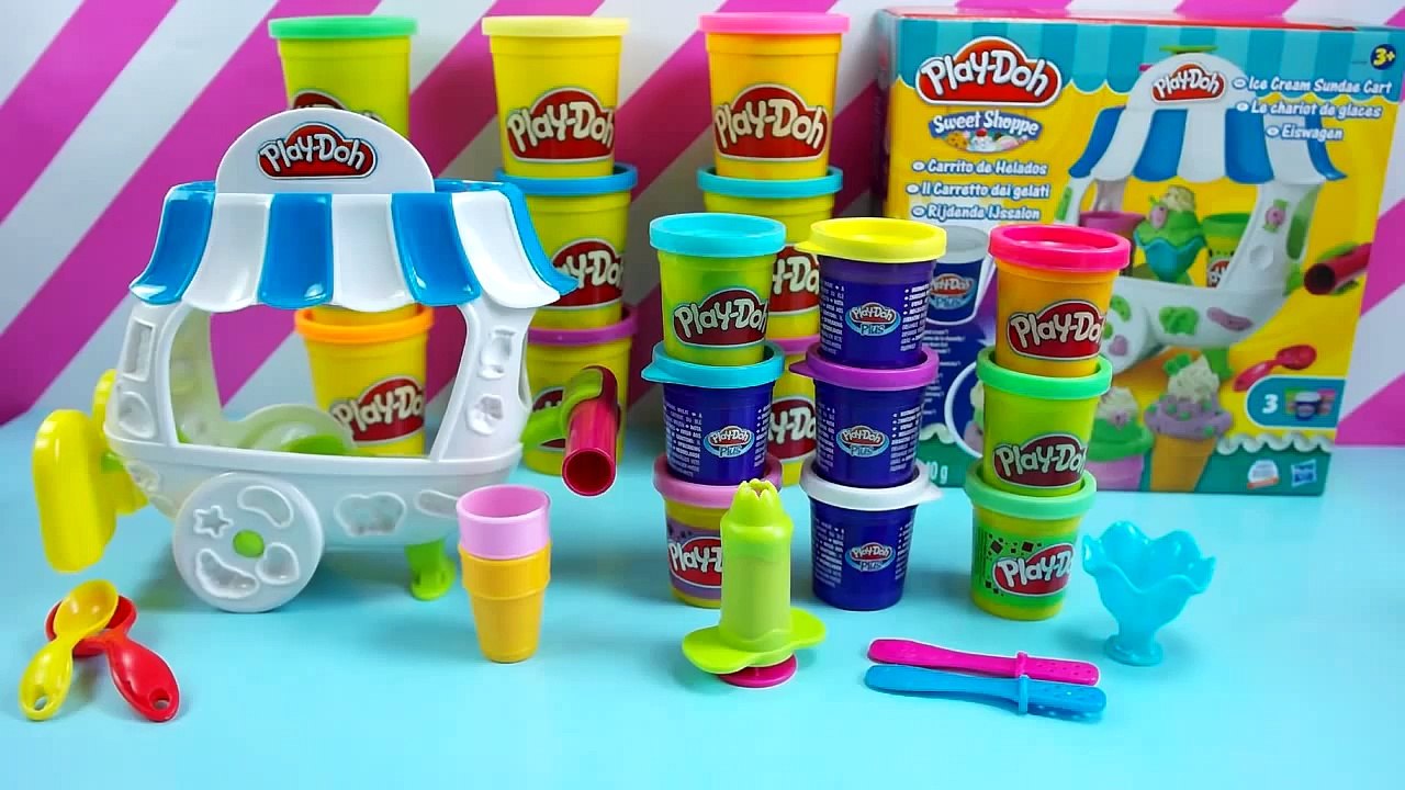 Come fare il gelato italiano con il play doh didò, giocattoli di play doh, giochi per bambini