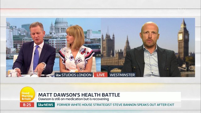 Matt Dawson Talks About His Battle With Lyme Disease - ITV Good Morning Britain 21-08-2017