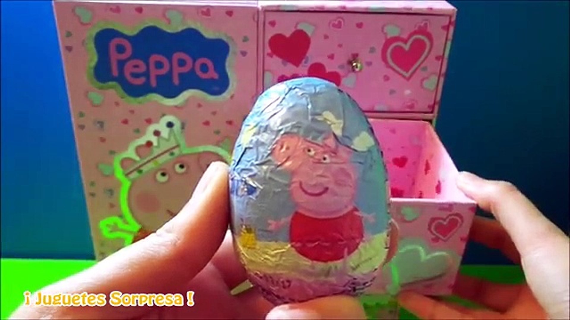 3 HUEVOS KINDER EN ESPAÑOL: PEPA LA CERDITA PEPPA PIG, LOS MINIONS Y HUEVO KINDER SORPRESA JOY – Видео Dailymotion
