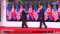트럼프, 김정은 친서 공개…'비핵화' 언급 없어