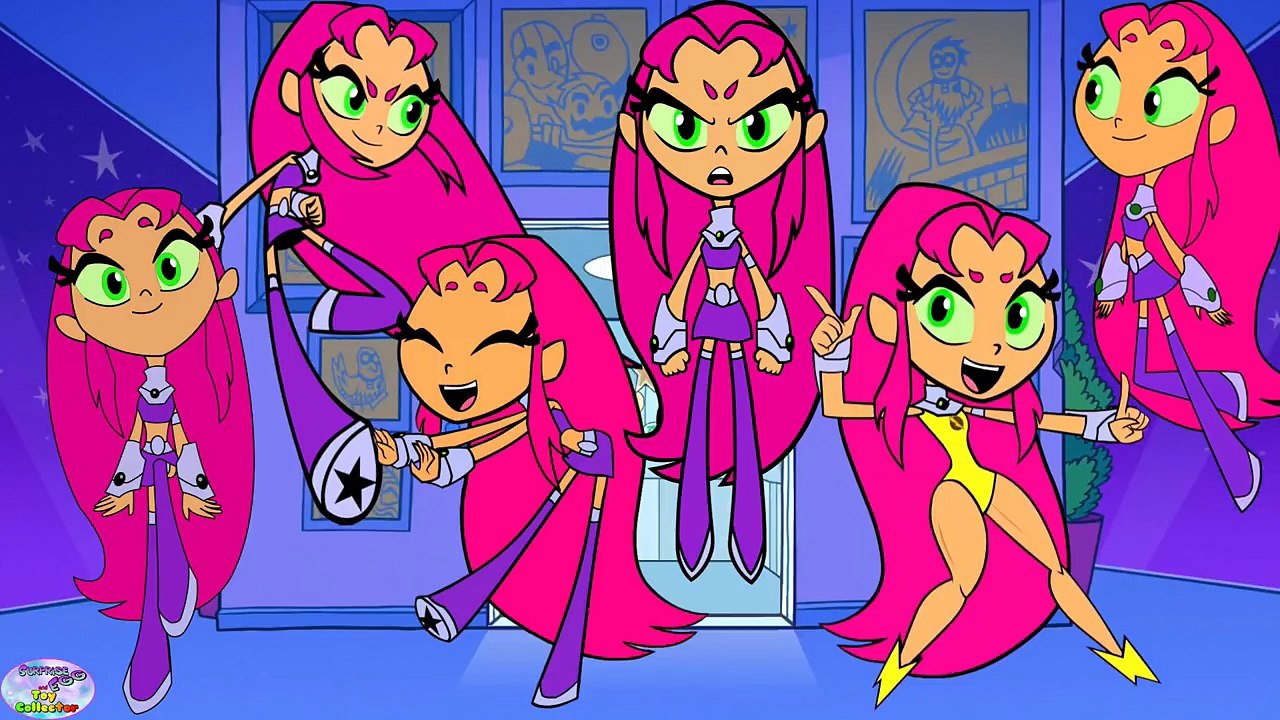 Teen Titans Go! Transforms Starfire My Little Pony Rainbow Dash Surprise Egg and Toy Collector SETC