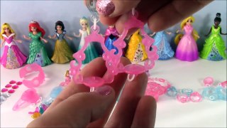Disney Princess Little Kingdom Deluxe Mix & Match Jewelry Set! DIY Jewelry! Frozen Lip Balm