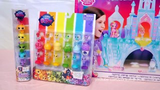 My Little Pony Crystal Castle ! Toys and Dolls Fun for Kids Playing with MLP | SWTAD