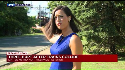 3 Injured After Trains Collide in Connecticut