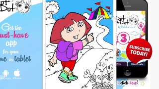 Coloring Book Dora The Explorer Dora and Circus Coloring page Speedcoloring