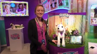 New! FurReal Friends StarLily The Magical Unicorn Preview ~ Toy Fair new NYC