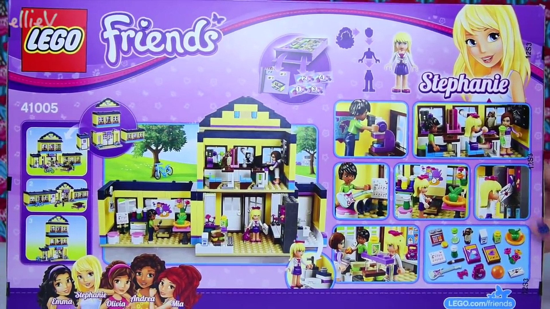 Lego Friends Heartlake High School Build Review Silly Play - Kids 