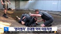 [별별영상] '영차영차' 초대형 악어 이동작전