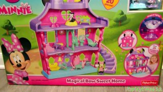 MINNIE MAGICAL BOW & SWEET HOME Toy Review | itsplaytime612