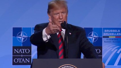 Trump Comments On Brexit At NATO Summit