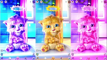 Baby Learn Colors with My Talking Ginger 2 Colours for Kids Animation Education Cartoon Compilation