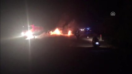 Çarpışan İki Motosiklet Alev Aldı: 3 Ölü, 1 Yaralı