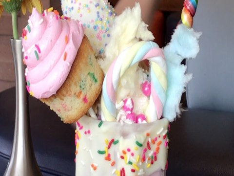 UNICORN SHAKE! Meet the Hotel Valley Ho's newest dessert - ABC15 Digital