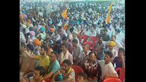 Happy to be in Punjab. Addressing several farmers at a rally in Malout in Muktsar district.