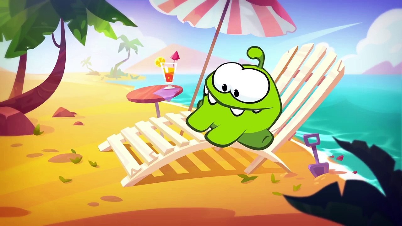 Learning colours with Om Nom - Magic lamp