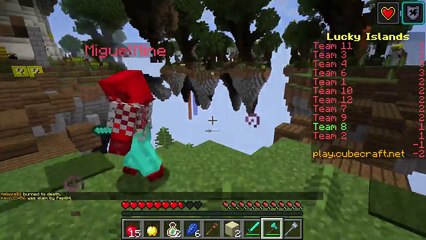 MINECRAFT - LOS TRES ASESINOS EN LUCKY ISLANDS!