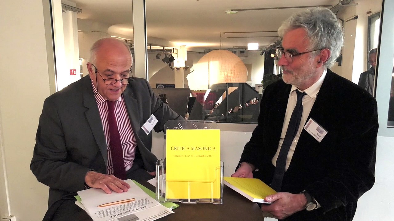 Jean-Pierre Bacot au 15e Salon Maçonnique du Livre de Paris - 2017