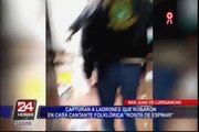SJL: recuperan objetos robados a cantante folclórica Rosita de Espinar