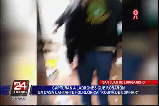 SJL: recuperan objetos robados a cantante folclórica Rosita de Espinar