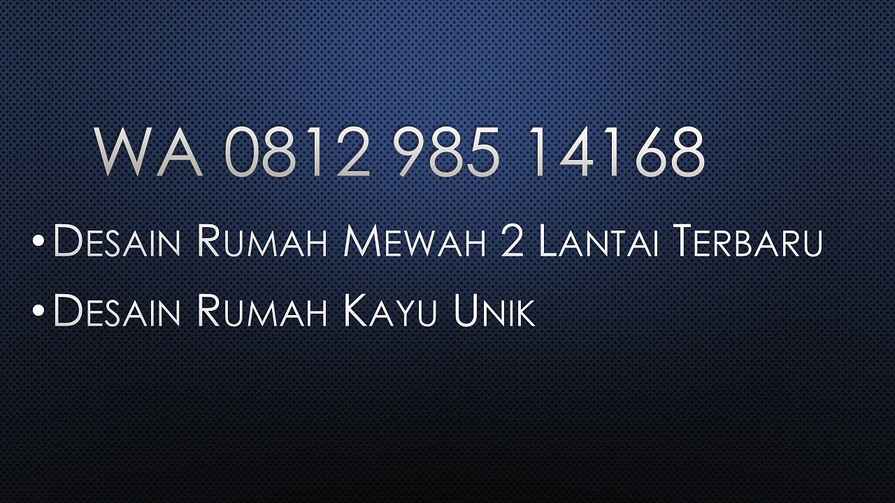 Terpercaya, WA 0812 985 14168, Desain Rumah Ngantong, Desain Rumah Online