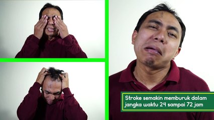 CHECK UP STROKE 3 GEJALA, TANDA STROKE
