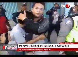 Perampokan Rumah Mewah, Penghuni Disandera