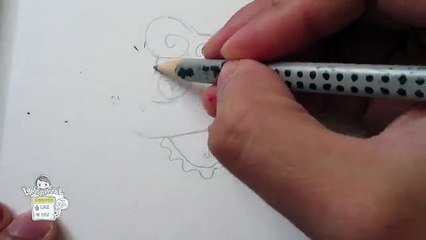 How to draw Himawari from Crayon Shin Chan 野原ひまわり
