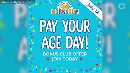 Build-A-Bear Workshop "Pay Your Age" Stopped Due To Chaos