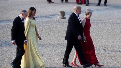 Трамп в Лондоне: настоящий и надувной