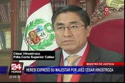 Salvador Heresi mostró su indignación por medidas adoptadas en caso Hinostroza