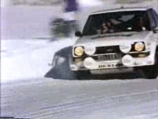 1979 Ford Escorts MKII on snow