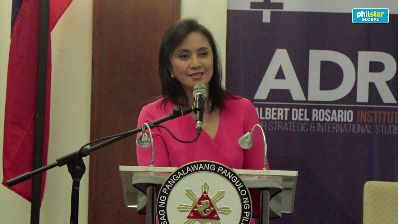 Robredo calls for diplomacy to avoid war