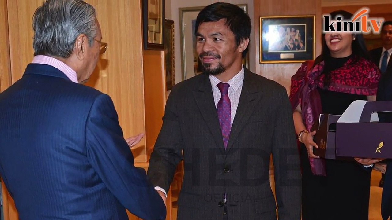 Manny Pacquiao jumpa Dr M