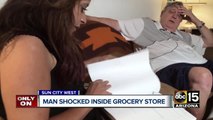 Man shocked inside Sun City West grocery store