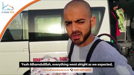 AlHaram Travel reviews by Bakhtayar khan, Imran and Shahid Hussain