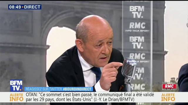 Il n'y aura pas d'ouverture de centres d'accueil pour les migrants en France, selon Jean-Yves Le Drian