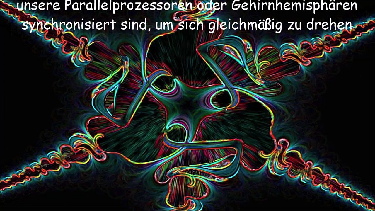 8 Hz ist der Alpha-Gehirnwellenrhythmus, in dem unsere Parallelprozessoren oder Gehirnhemisphären synchronisiert sind, um sich gleichmäßig zu drehen